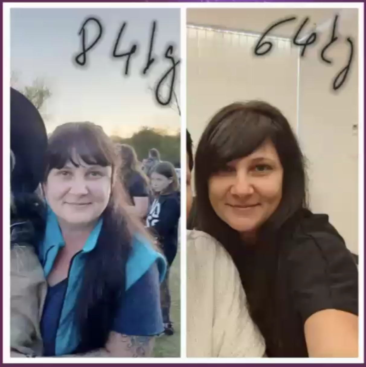 Alena Mikulášková před a po