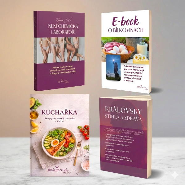E-booky a kuchařka jako součást kurzu