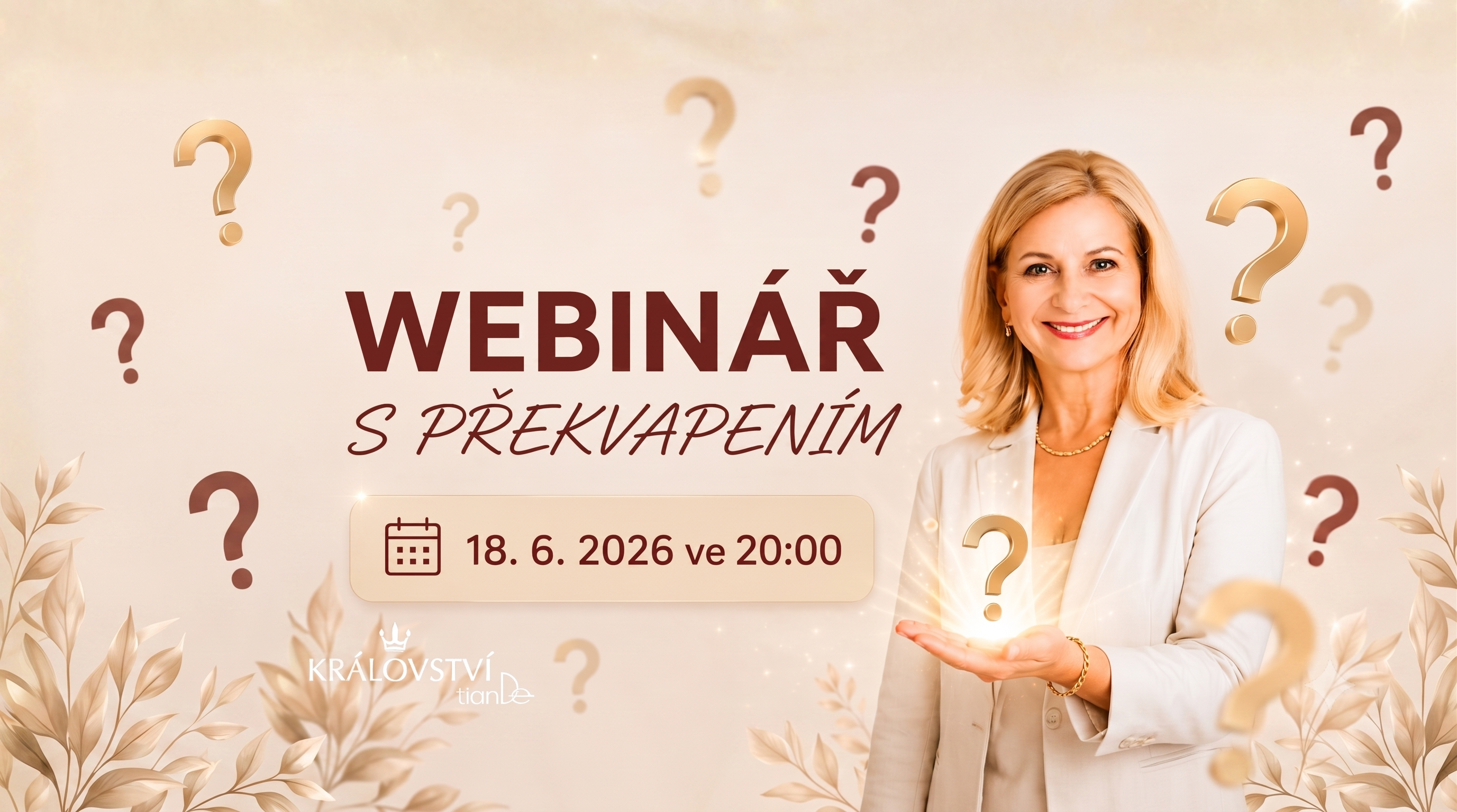 Webinář s překvapením