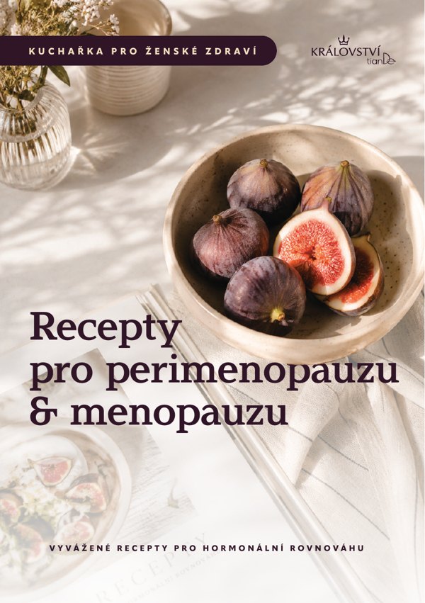 Obálka kuchařky Recepty pro perimenopauzu a menopauzu